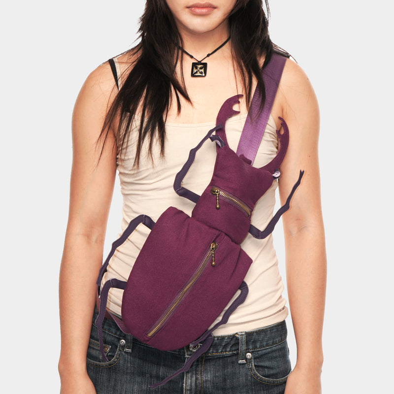 Purple Beetle Bag