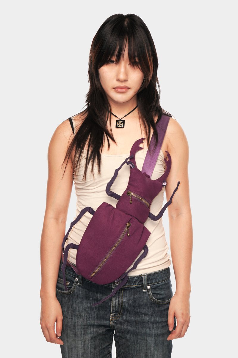 Purple Beetle Bag
