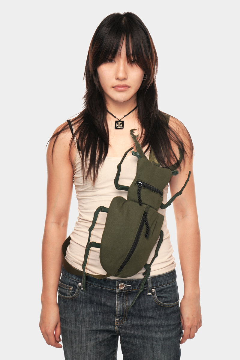 Green Beetle Bag