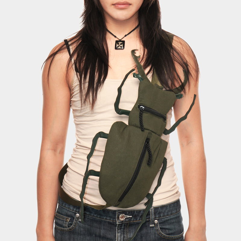 Green Beetle Bag