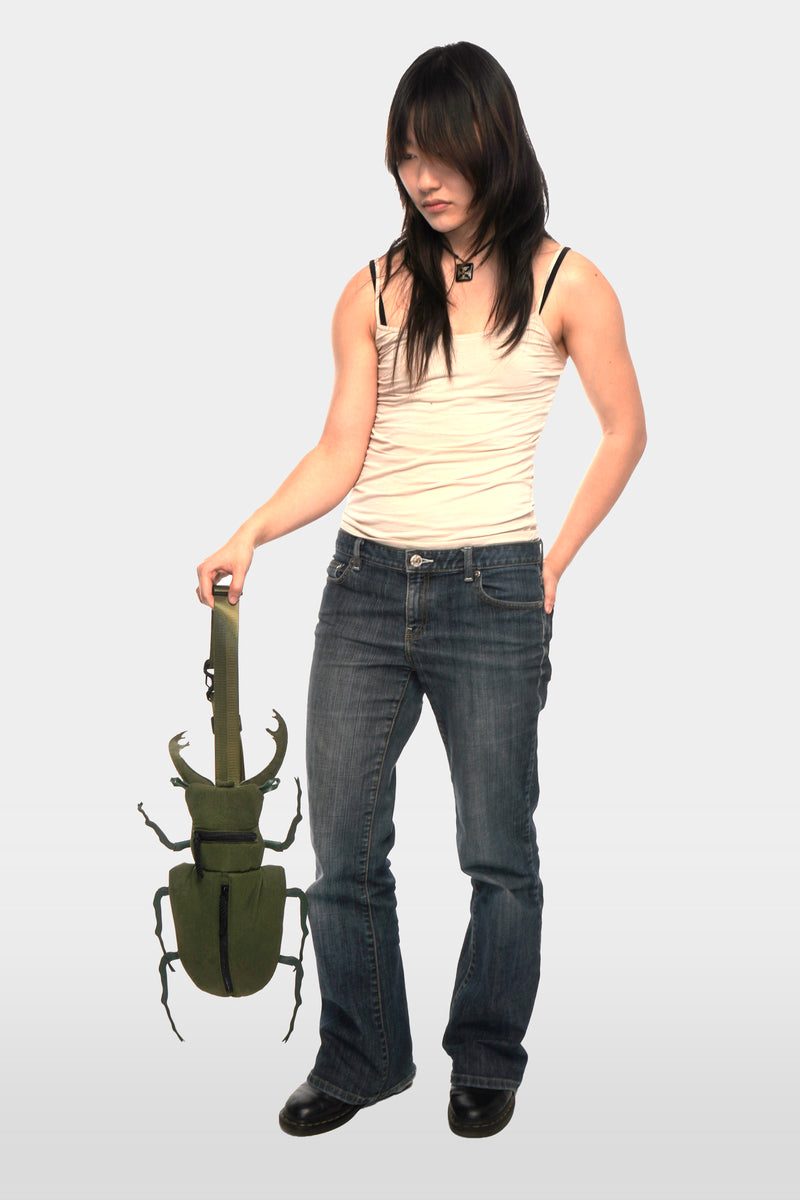 Green Beetle Bag