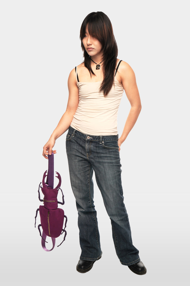Purple Beetle Bag